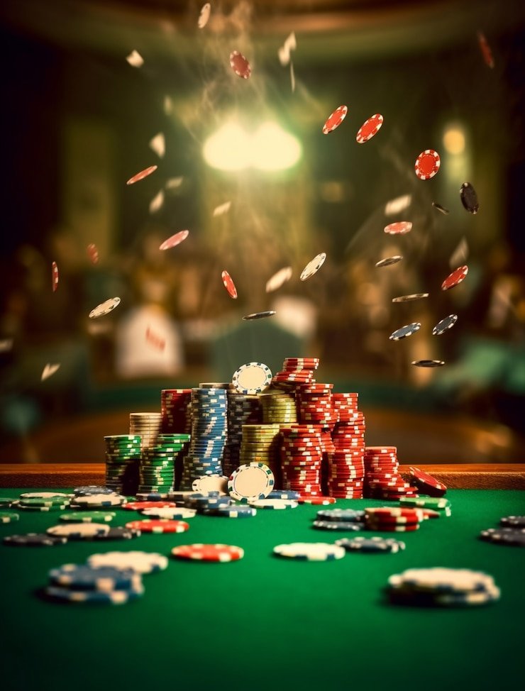 Ilustrasi konsep responsible gaming dengan pengaturan waktu dan anggaran bermain